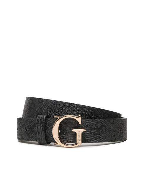 GUESS EMERA LOGO Ceinture raccourcissable grand sac fourre-tout vikky roo coalog - Ceintures