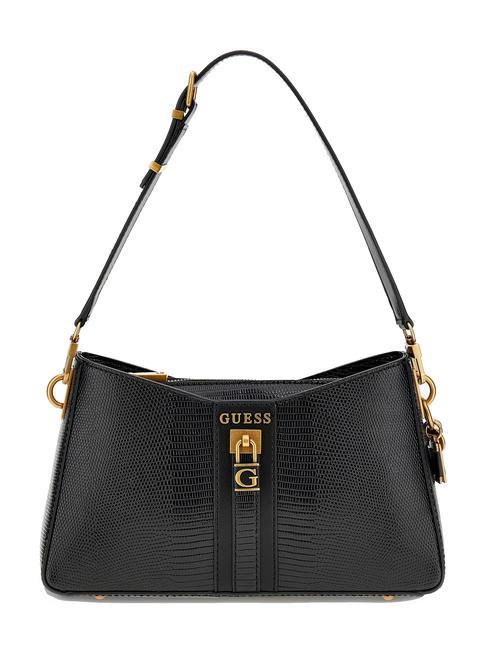 GUESS GINEVRA Sac d'épaule NOIR - Sacs pour Femme