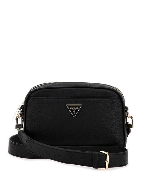 GUESS MERIDIAN Petit sac bandoulière NOIR - Sacs pour Femme