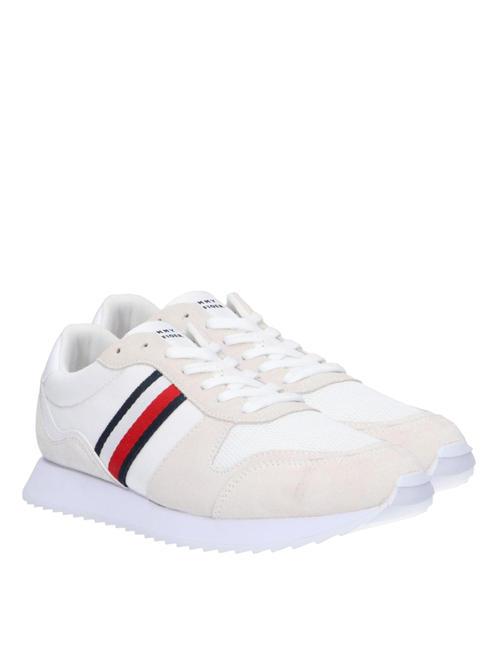 TOMMY HILFIGER RUNNER EVO Baskets blanc - Chaussures Homme