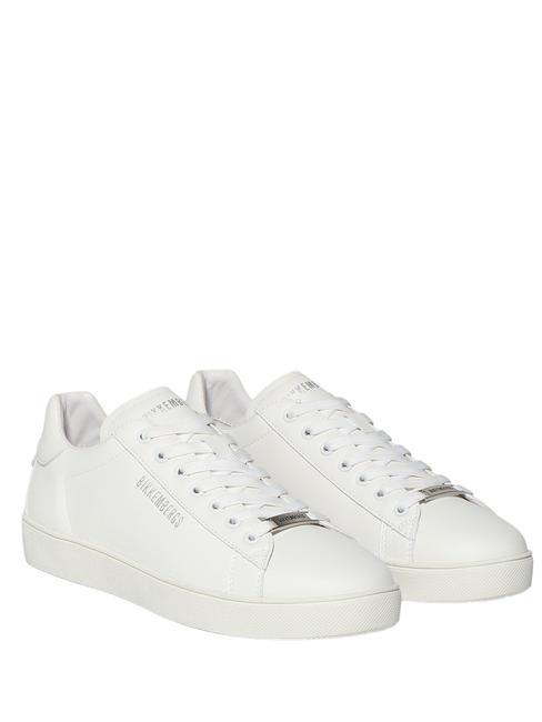 BIKKEMBERGS RECOBA M Baskets en cuir blanc cassé - Chaussures Homme