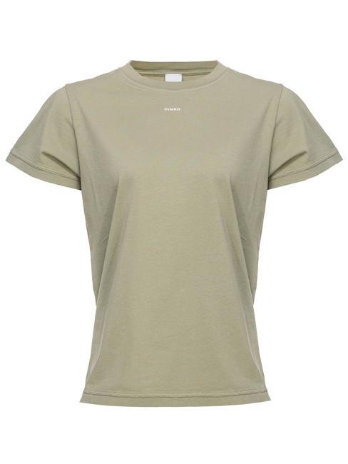 PINKO BASIC Tee-shirt en jersey vert vert - T-shirt