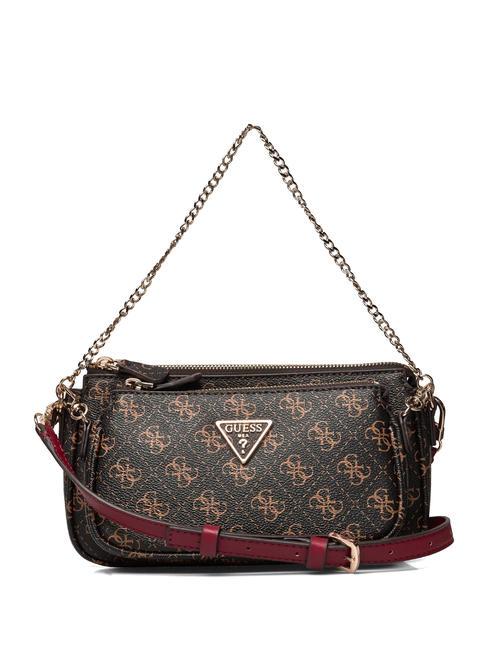 GUESS NOELLE Double Sac à bandoulière double MULTI - Sacs pour Femme