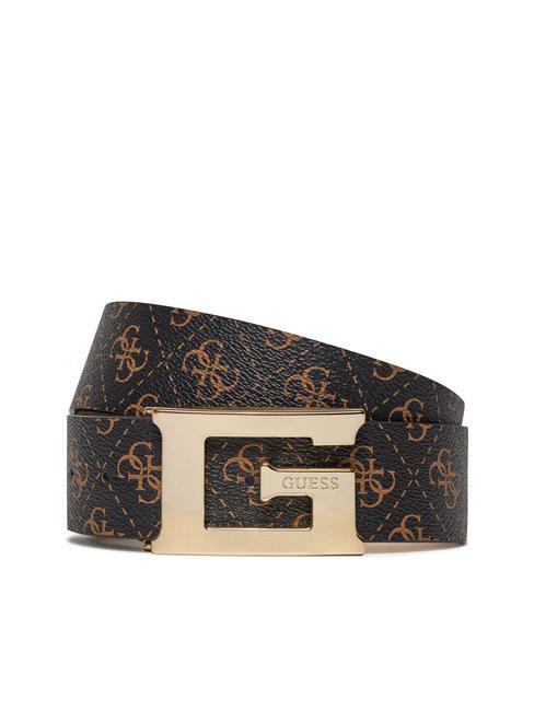 GUESS MERIDIAN Ceinture raccourcissable marron - Ceintures