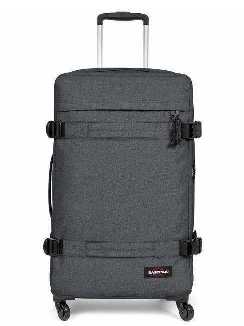 EASTPAK TRANSIT R 4 XL Chariot très grand BlackDenim - Valises Semi-rigides