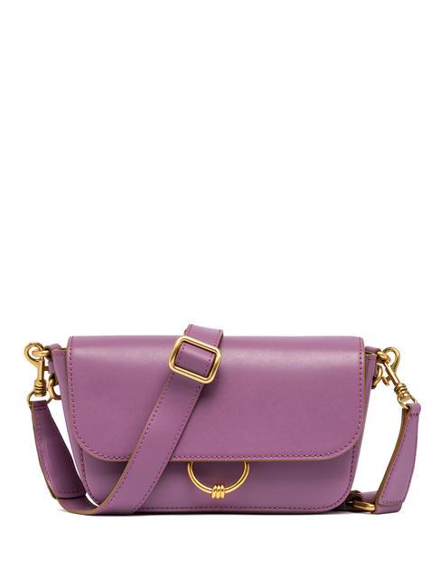 GIANNI CHIARINI MEG Sac bandoulière en cuir Argyle violet - Sacs pour Femme