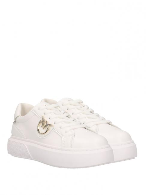 PINKO YOKO Baskets hautes blanc/platine - Chaussures Femme