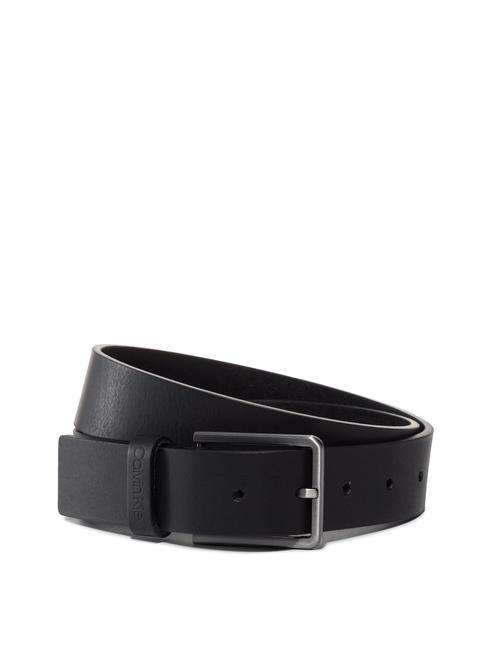 CALVIN KLEIN ESSENTIAL Ceinture en cuir cknoir - Ceintures