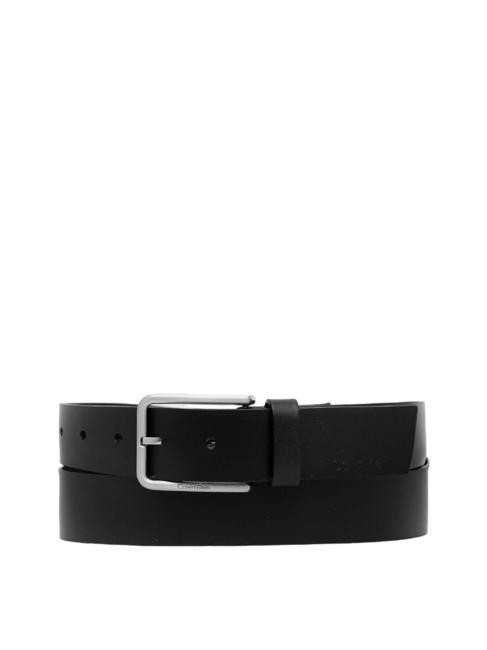 CALVIN KLEIN WARMTH SMOOTH Ceinture en cuir cknoir - Ceintures