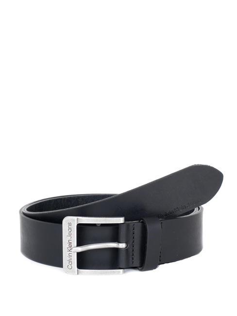 CALVIN KLEIN CK JEANS 4.0 Ceinture en cuir le noir - Ceintures