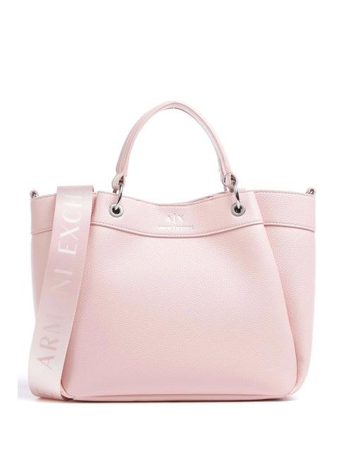 ARMANI EXCHANGE A|X Sac à main avec bandoulière arrêt rose - Sacs pour Femme