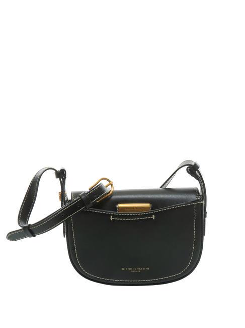 GIANNI CHIARINI SANDY Sac bandoulière en cuir Noir - Sacs pour Femme