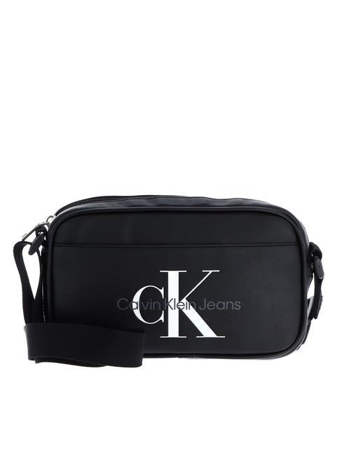 CALVIN KLEIN CK JEANS MONOGRAM SOFT Sac pour appareil photo pvh noir - Sacs en Bandoulières pour Homme