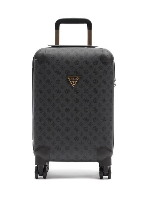 GUESS WILDER Chariot cabine 4 roues gris foncé - Valises cabine