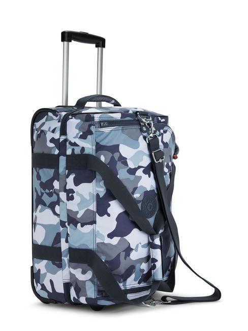 KIPLING TEAGAN S Sac de bagage à main Trolley gris camouflage frais - Valises cabine