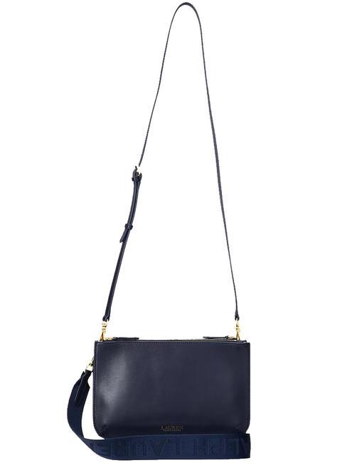 RALPH LAUREN LANDYN Sac bandoulière, en cuir marine - Sacs pour Femme