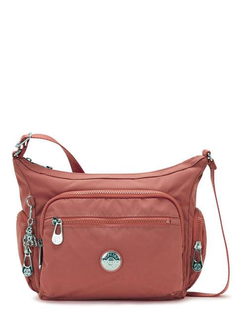 KIPLING GABBIE S Sac à bandoulière avec compartiments grande rose - Sacs pour Femme