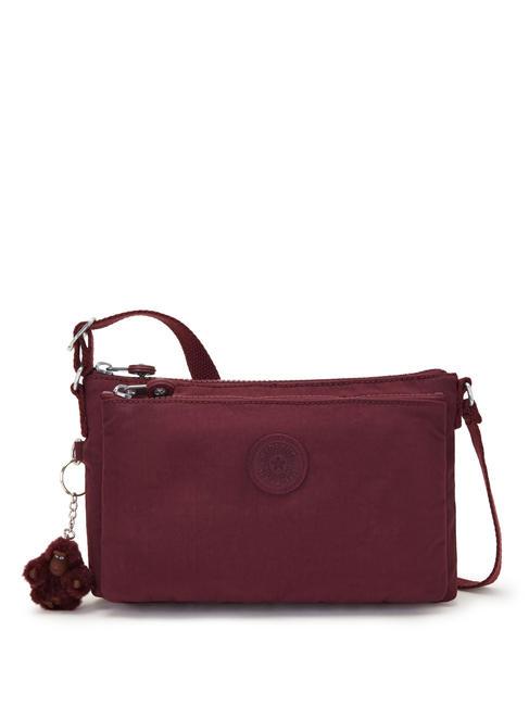 KIPLING MIKAELA Petit sac bandoulière merlot - Sacs pour Femme