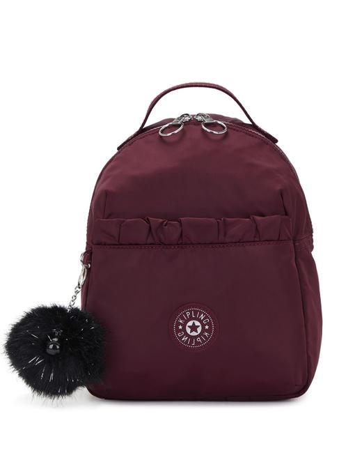 KIPLING ADAM S Sac à dos Satin Merlot - Sacs pour Femme