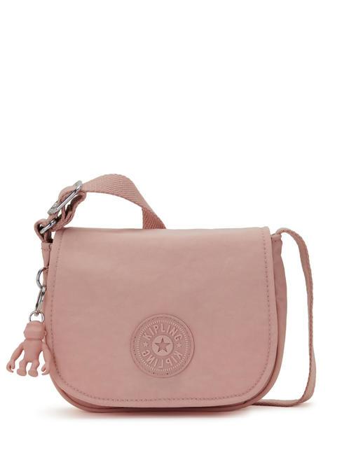 KIPLING LOREEN MINI Mini sac à rabat épaule roses tendres - Sacs pour Femme