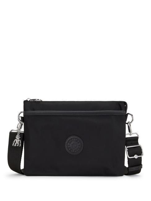 KIPLING RIRI L Sac bandoulière plat paka noir c - Sacs pour Femme