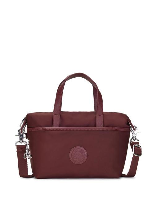 KIPLING KALA COMPACT Sac à main avec bandoulière aubergine profonde - Sacs pour Femme