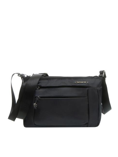 SAMSONITE MOVE 4.0 Petit sac bandoulière 3 zips NOIR - Sacs pour Femme