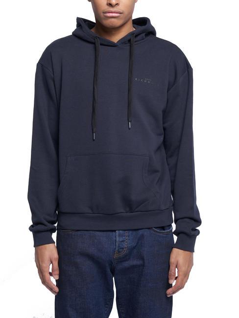 JOHN RICHMOND STRASBURG Sweat col rond bleu foncé - Pulls molletonnés