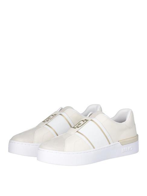 LIUJO SILVIA 100 Baskets à enfiler avec logo blanche - Chaussures Femme