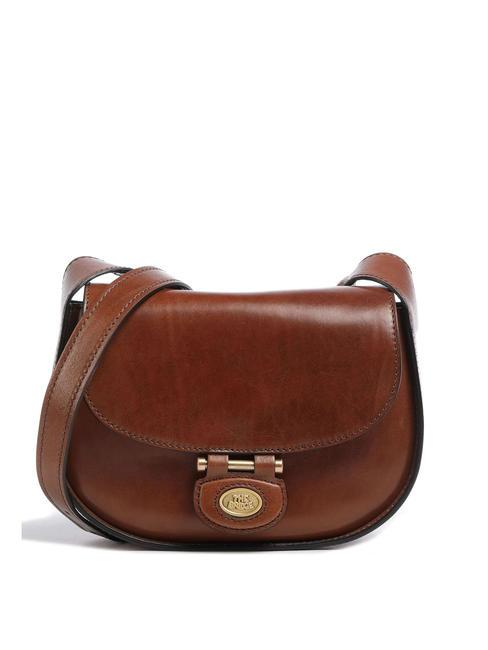 THE BRIDGE DORA Petit sac bandoulière en cuir MARRON - Sacs pour Femme