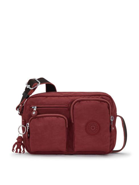 KIPLING ALBENA Petit sac à bandoulière rouille flamboyante - Sacs pour Femme