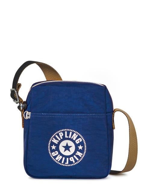 KIPLING CHAZ CNT Mini sac à bandoulière bleu ciel profond c - Sacs pour Femme