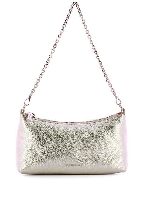 COCCINELLE AURA Mini sac à bandoulière, avec bandoulière ARGENT - Sacs pour Femme