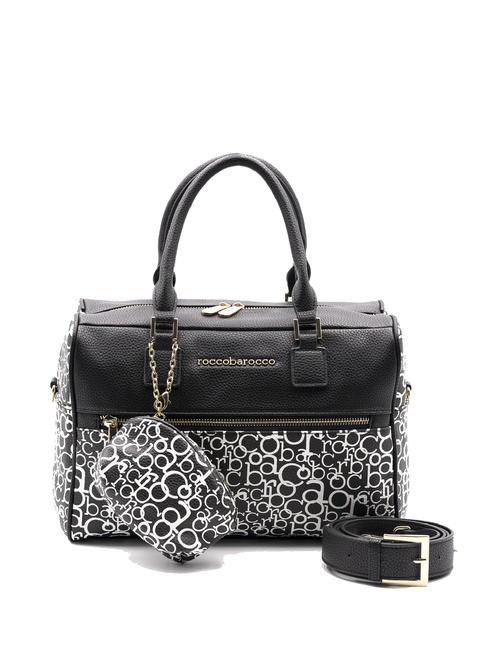 ROCCOBAROCCO AMBRA Sac de coffre avec pochette noir - Sacs pour Femme