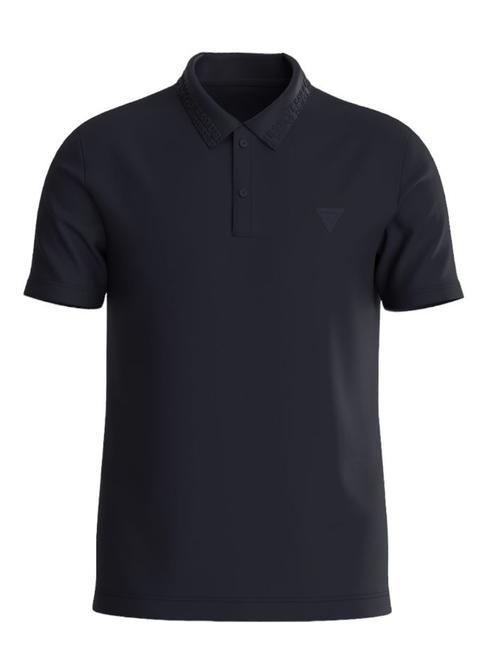 GUESS NOLAN Polo stretch à manches courtes smartblue - chemise polo