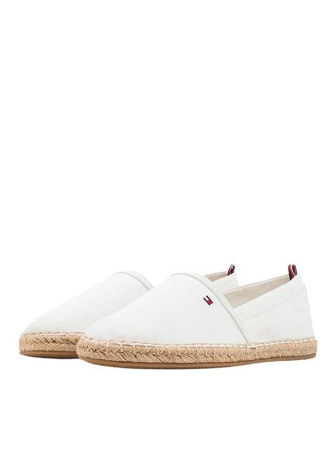 TOMMY HILFIGER BASIC TOMMY Espadrilles basses en toile écrue - Chaussures Femme