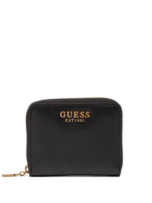 GUESS LAUREL Petit portefeuille NOIR - Portefeuilles Femme