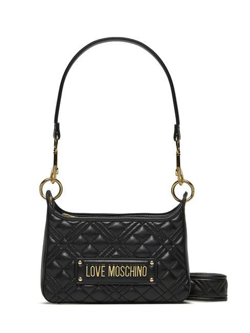 LOVE MOSCHINO QUILTED Sac bandoulière avec bandoulière Noir - Sacs pour Femme