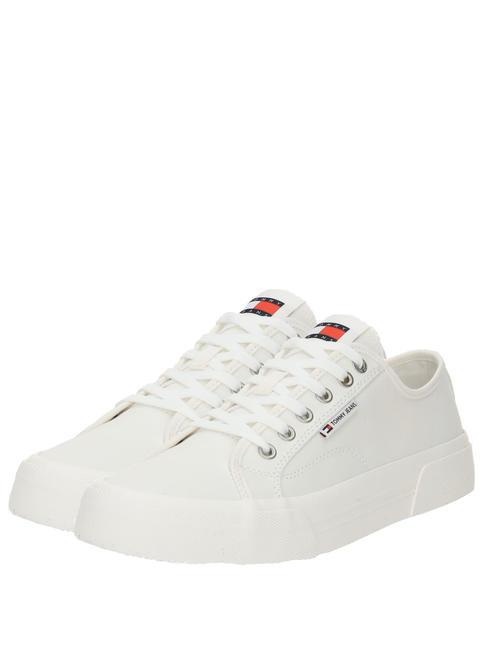 TOMMY HILFIGER TJ LACE UP Serpentins en toile écrue - Chaussures Homme