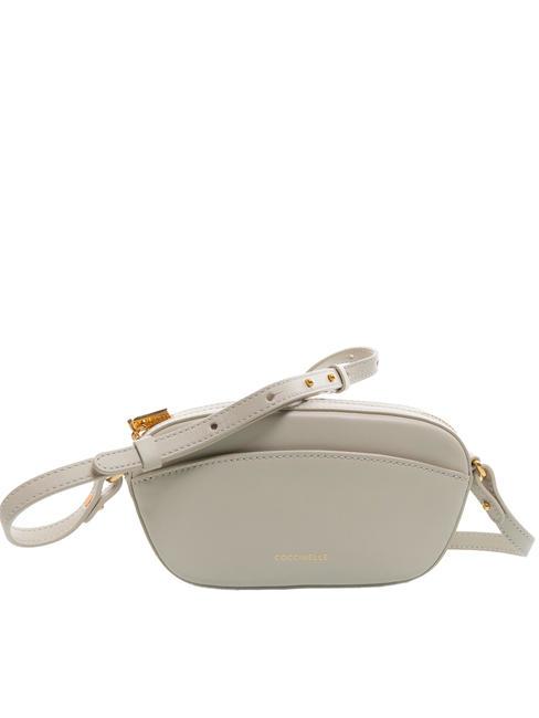 COCCINELLE ENCHANTEUSE SMOOTH  Mini sac bandoulière, en cuir mûre - Sacs pour Femme