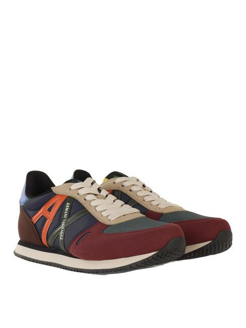 ARMANI EXCHANGE RIO Baskets basses multicolore - Chaussures Homme