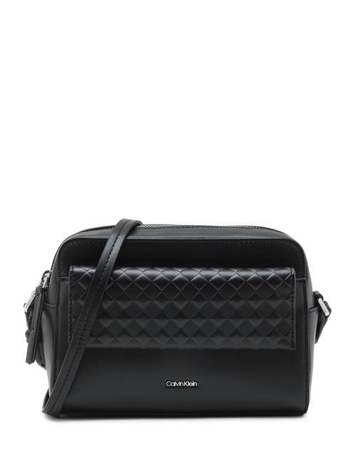 CALVIN KLEIN CALVIN MINI QUILT Mini sac à bandoulière pvh noir - Sacs pour Femme