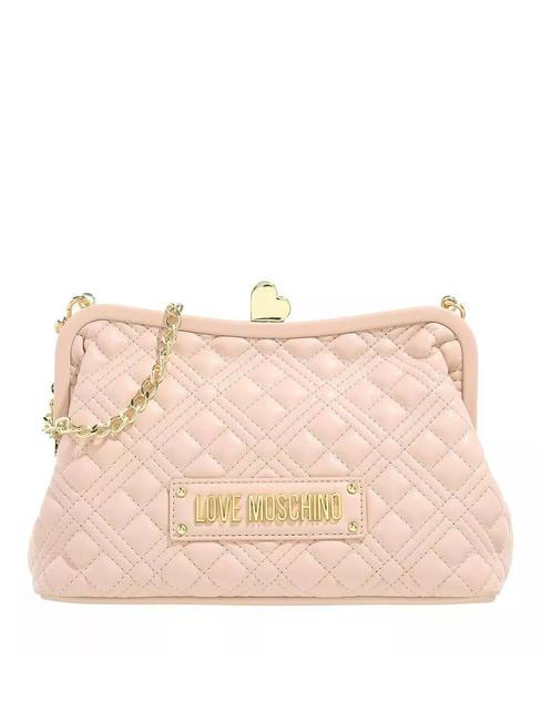 LOVE MOSCHINO QUILTED  Pochette avec bandoulière poudre pour le visage - Sacs pour Femme