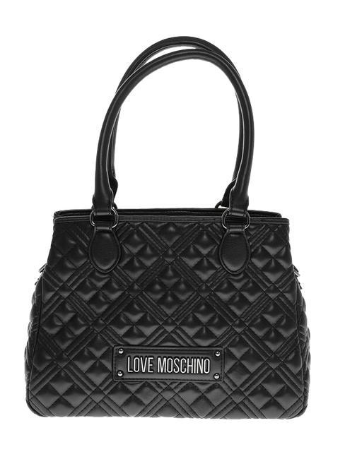 LOVE MOSCHINO QUILTED Sac à main avec bandoulière Noir - Sacs pour Femme