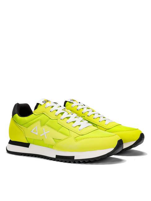 SUN68 NIKI SOLID Baskets citron vert - Chaussures Homme