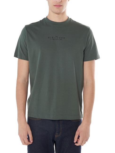 JOHN RICHMOND LANUS T-shirt en cotton milit.chic - T-shirt