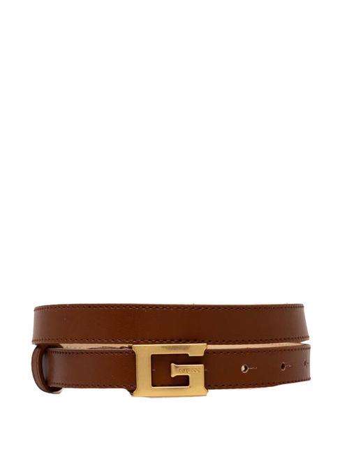 GUESS SESTRI  La ceinture peut être raccourcie à la taille souhaitée COGNAC - Ceintures