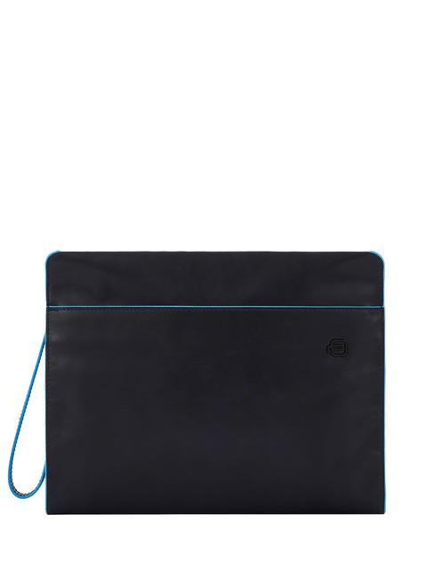 PIQUADRO B2 REVAMP Pochette en cuir bleu - Sacs pour Femme