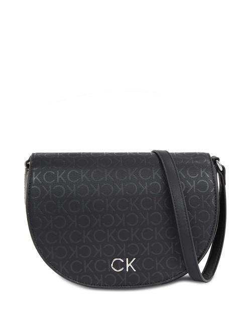 CALVIN KLEIN CK DAILY Sac d'épaule blackmono - Sacs pour Femme