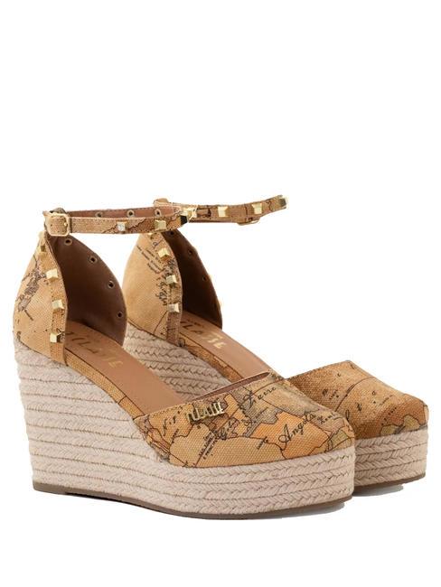 ALVIERO MARTINI PRIMA CLASSE WEDGE  Sandales espadrilles hautes NATUREL - Chaussures Femme